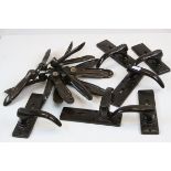 Quantity of bakelite door handles and stair clips