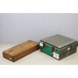 Vintage Pine Tool Box together with a Painted MOD Flare Case