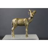 Bronze/brass figure of an antelope