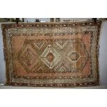 *Tribal Afshar Wool Carpet, 183cms x 121cms ***Please note that VAT is applicable to the hammer