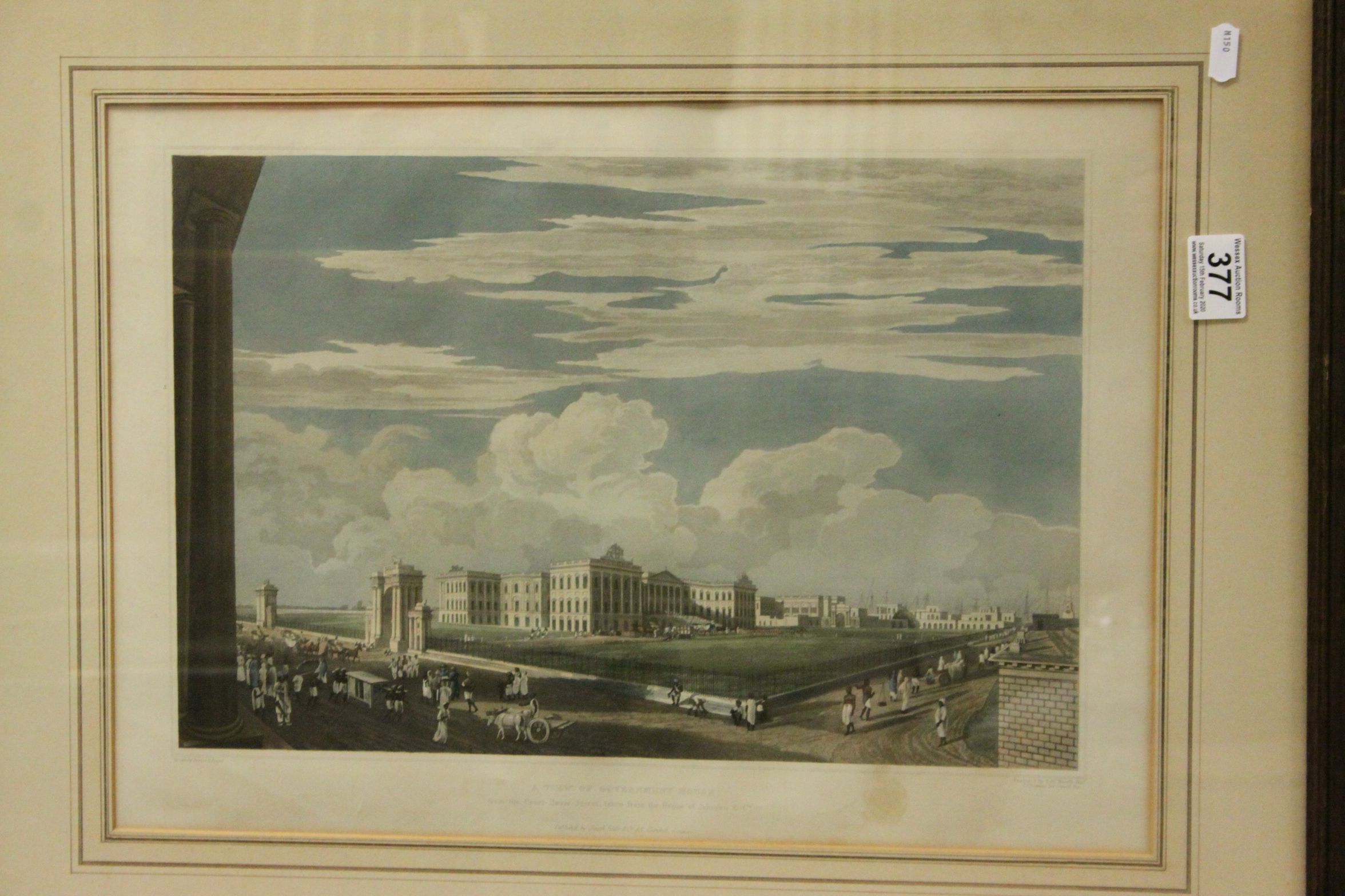 *James Bailey Fraser, aquatint published 1826 by Smith Elder, View of Loll Bazaar & aquatint by - Image 2 of 6