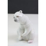 Lladro figure of a polar bear