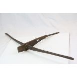 20th century Montagnard Tribe crossbow, purportedly used in Vietnam war