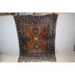 *Modern Perisan Style Rug, 146cms x 112cms ***Please note that VAT is applicable to the hammer price