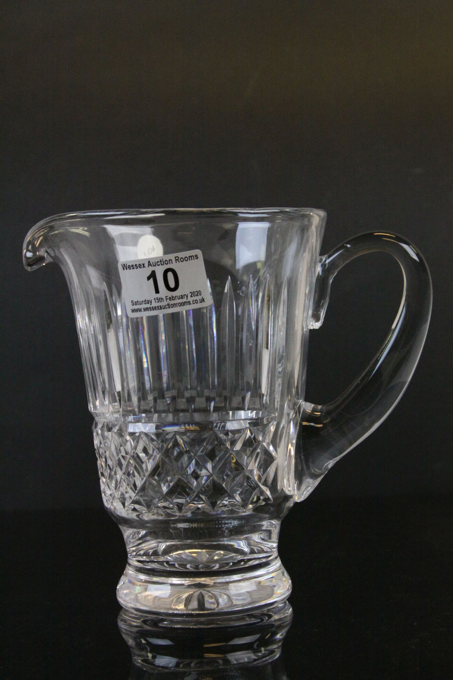 Boxed Waterford Crystal Water jug & six Tumblers plus a Boxed Waterford Crystal Decanter approx 33cm - Image 3 of 9