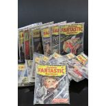Approx 20 Famous Fantastic Mysteries pulp comics 1940s/1950s, together with a few Analog 1960s
