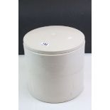 Royal Doulton glazed Stoneware Cheese maturing Jar with lid, numbered TA4505Z to side and approx