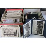 Two boxes of mixed World Postcards, mainly Topographical