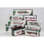 Nine boxed 1:76 Special Edition Atlas Editions Eddie Stobart diecast models to include Atkinson 3