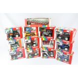 14 boxed Britains 1:32 scale diecast agricultural vehicles and implements, to include nos. 9554,