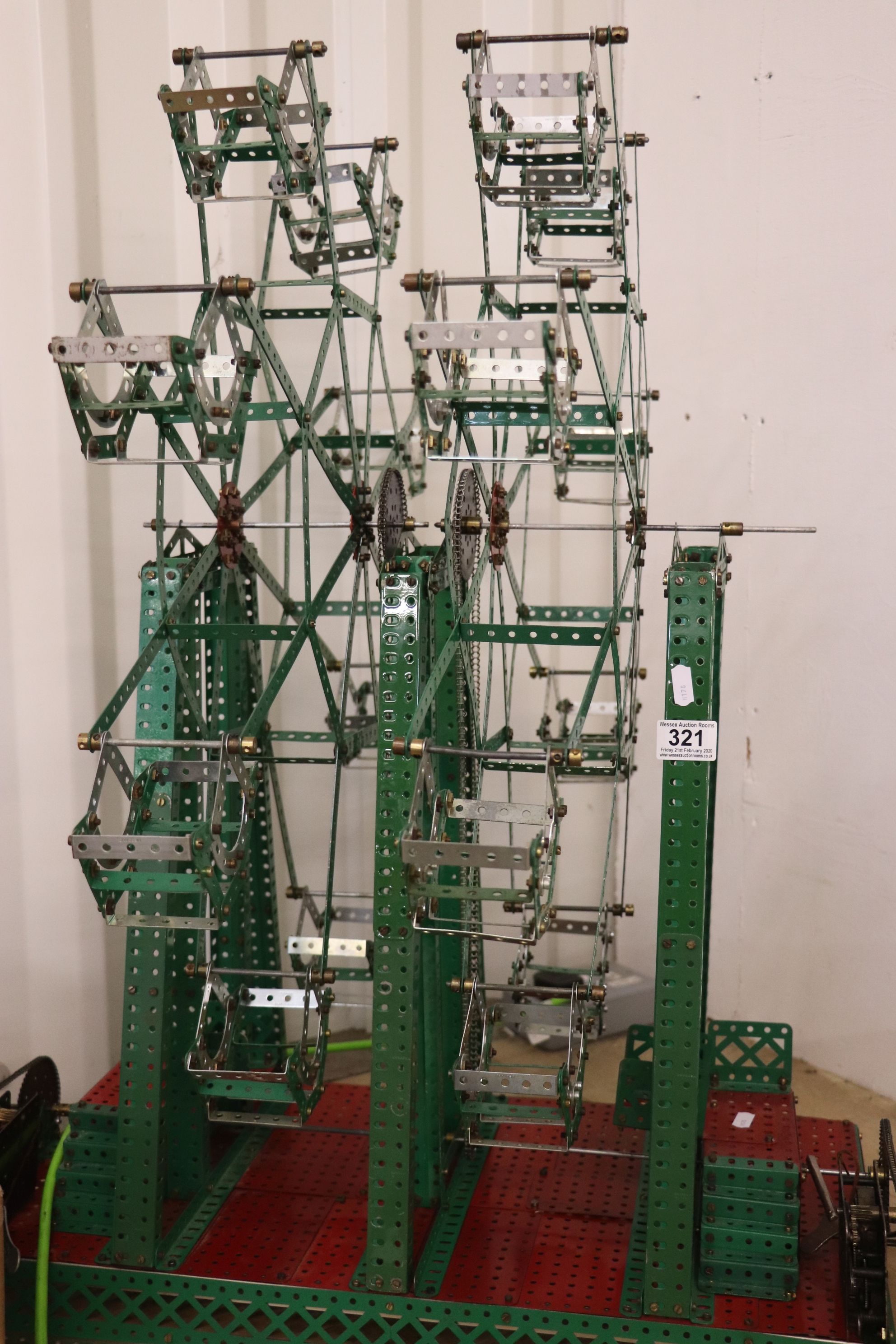 Meccano - Super Leaflet Model Dual Ferris Wheel - Image 2 of 2