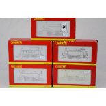 Five boxed Hornby OO gauge locomotives to include R2877 BR 0-4-0T Collectors, R2304 0-4-0T
