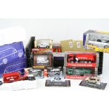 16 cased/boxed diecast models to include exoto Alfa Romeo, Corgi cased Modern Trucks Heineken,