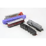 Five N gauge locomotives to include Kato, Trix, Grafar, J&J and Fleischmann, condition varies