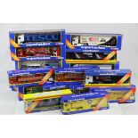 17 boxed Corgi Working Features Superhaulers diecast models featuring Castle Multicem, P&O