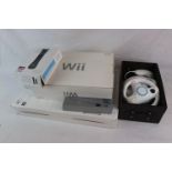 Nintendo Wii - Boxed console and boxed Wii Fit plus a group of various accessories to include Motion