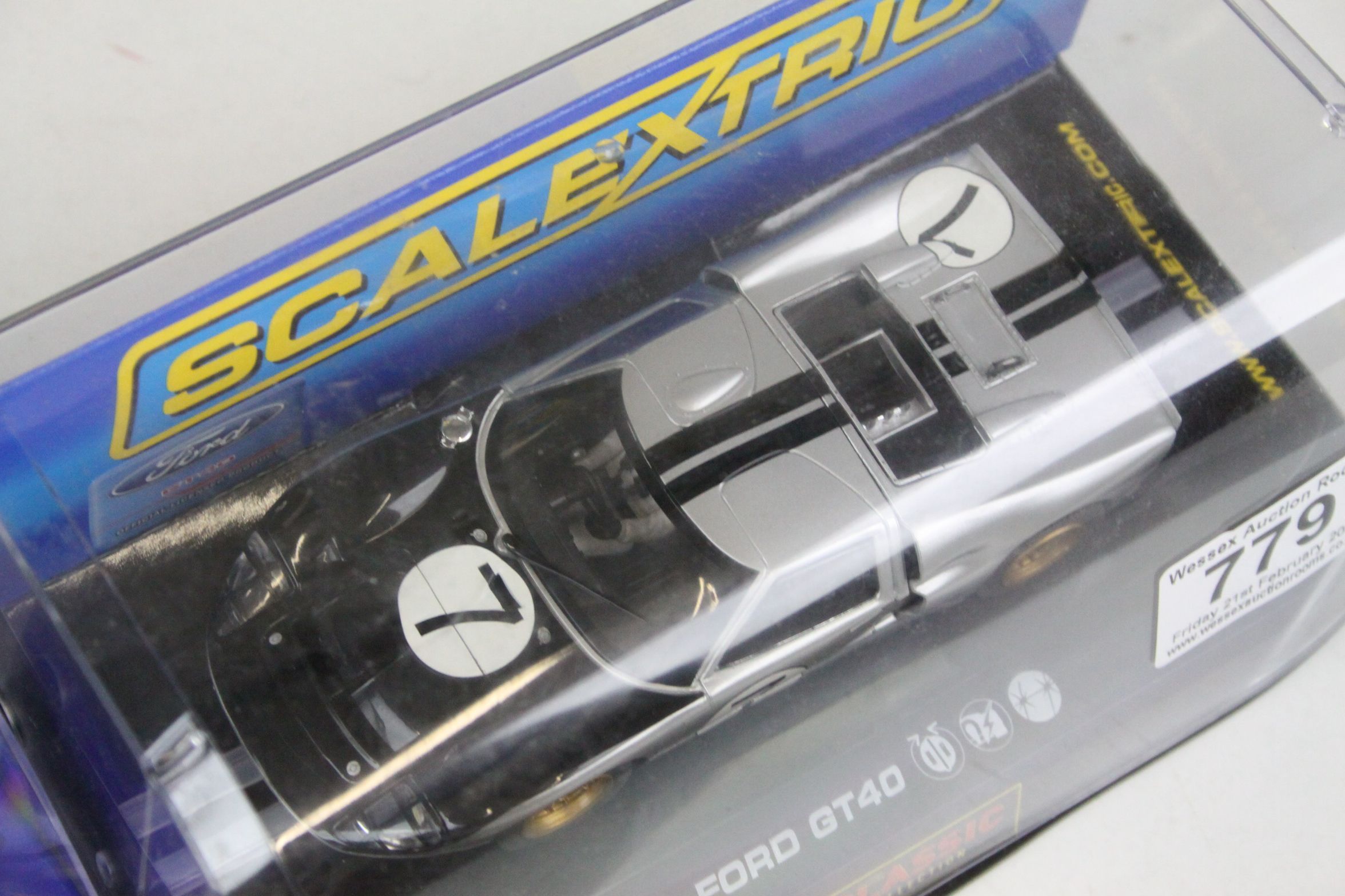 Two cased Scalextric slot cars to include C3413 Lotus Type 49B Jo Siffert Rob Walker Racing 1968 and - Image 4 of 4