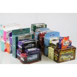 27 boxed Corgi diecast models to include Great British Classics London 2012, Cadbury's, Legends of