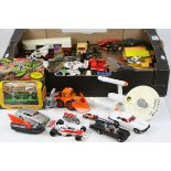 Group of diecast model vehicles to include boxed Corgi D2022 X-Ploratrons, unboxed play worn diecast