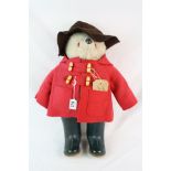 Gabrielle Designs Paddington Bear with red coat, brown hat, Dunlop wellies, (replacement tag) in