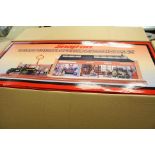 Boxed Snap-on 1:24 Thundering 30's Service Station Diorama Crown Premium display within shipping