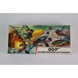 Boxed 1967 1:24 Airfix 007 James Bond's Autogyro plastic model kit, unbuilt and complete