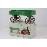 Boxed Mamod Open Wagon in near mint condition with vg box
