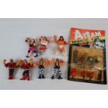 Carded Galoob 1983 The A-Team The Bad Guys No.8457 featuring Cobra, Viper, Python, Rattler, card