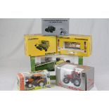 Six boxed diecast 1:32 scale agricultural vehicles and implements, to include Replicagri Disc-O-