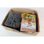 Collection of Warhammer to include made and unmade plastic figures (some painted), plus a boxed