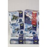 Six boxed Corgi The Aviation Archive ltd edn 1:72 diecast models to include 4 x Jet Fighter Power