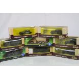 Eight boxed Solidio Collection Militaire 1 diecast models to include Kaiser Jeep, Packard HQ,