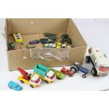 Quantity of play worn diecast models to include Matchbox and Corgi to include 2 x Qualitoys by