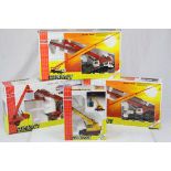 Four boxed Joal Compact metal construction models to include 530 ATT x 2, Super Stacker and 236,