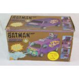 Boxed 1990 Toy Biz 4438 Batman Joker Van with Joker figure, hat accessory and henchman figure, gun