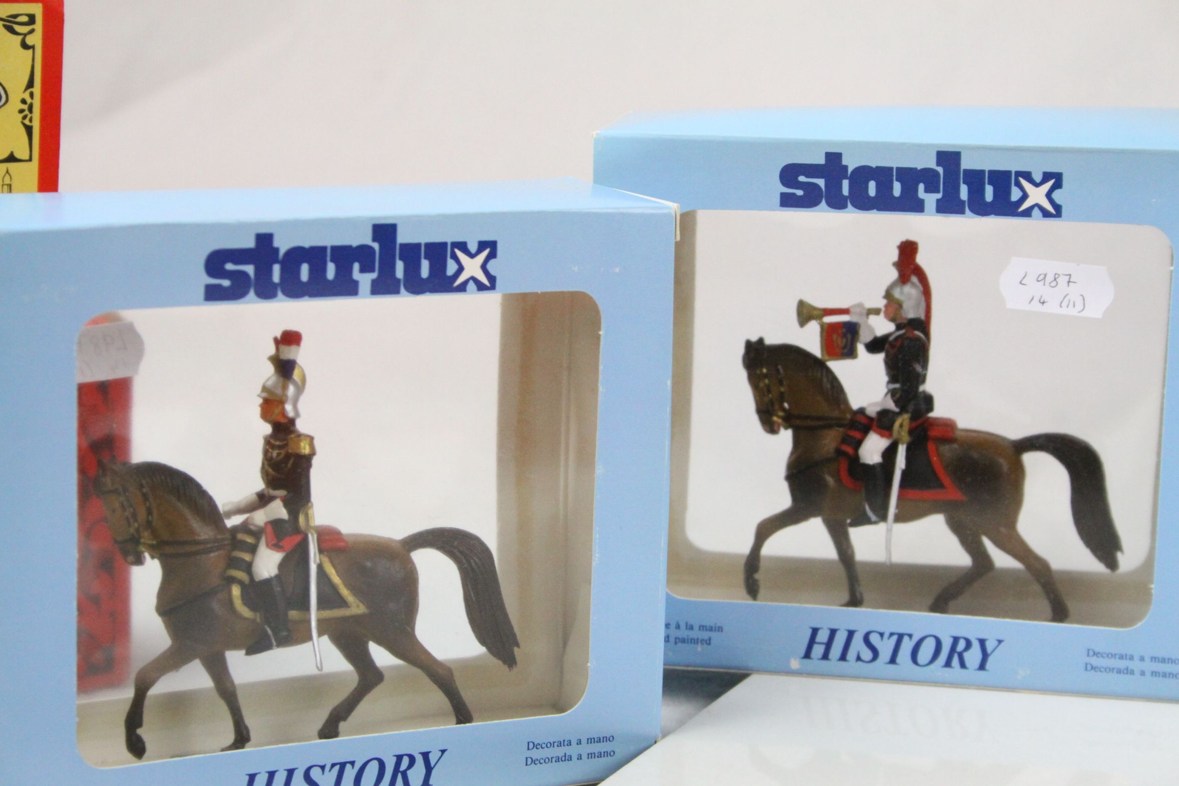 11 boxed hand-painted model figures to include 7 x Britains metal models featuring no.725 and 7302 - Image 3 of 8