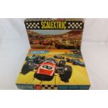 Scalextric - two vintage boxed sets, Sports Set 31 & Set 32, both appear complete, with slot cars