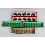 Metal Soldiers - 8 x Britains 7th Royal Fusiliers, 8 x Britains Irish Guards, 5 x Britains