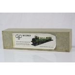 Boxed GP Models O gauge 7mm LNER Clayton Steam Rail Car fine scale brass & metal silver kit, built