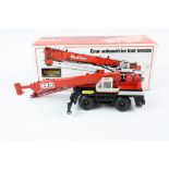 Boxed 1:50 CEF France Poclain Rough Terrain self propelled Crane construction model, diecast vg, box