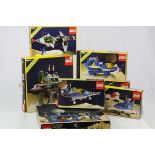 Lego - Five original boxed Legoland Space sets to include 6928 Uranium Search Vehicle, 6891 Gamma