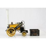 Hornby Live Steam Stephensons Rocket (metal) 3" approx gauge