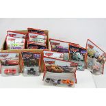 23 carded Mattel Disney Pixar Cars models featuring Wingo, Lizzie, Lightening McQueen. Sheriff,