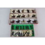 Metal Soldiers - 8 x Britains French Infantry, 12 x Johillco American Civil War, 5 x Britains