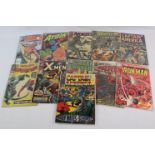 Comics - 11 Marvel and DC comics to include The Amazing Spiderman 45, X Men 33, Green Lantern 50,