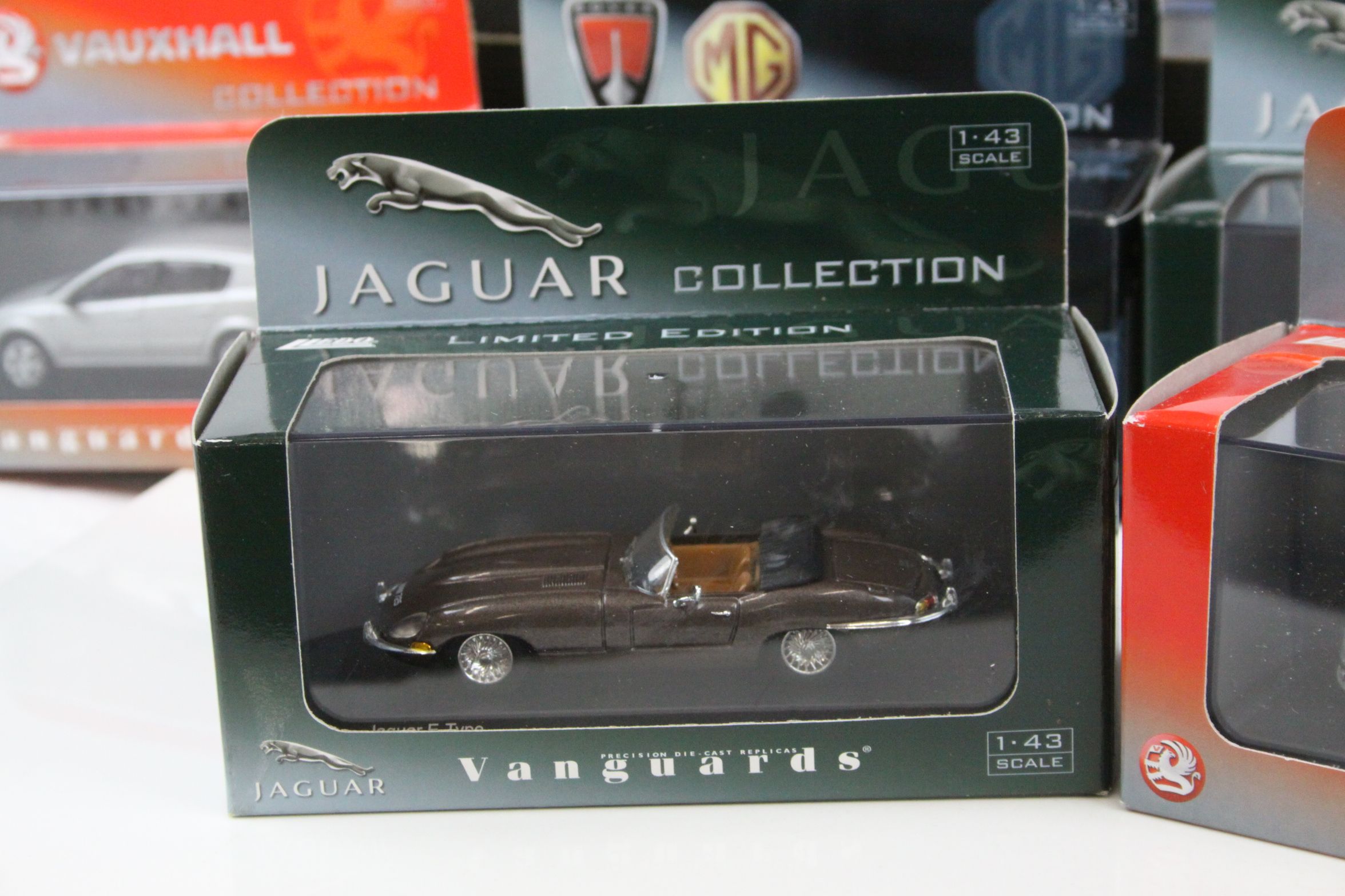 19 boxed 1:43 Lledo Vanguards ltd edn diecast collection models to include Vauxhall, Jaguar, Rover - Image 2 of 7