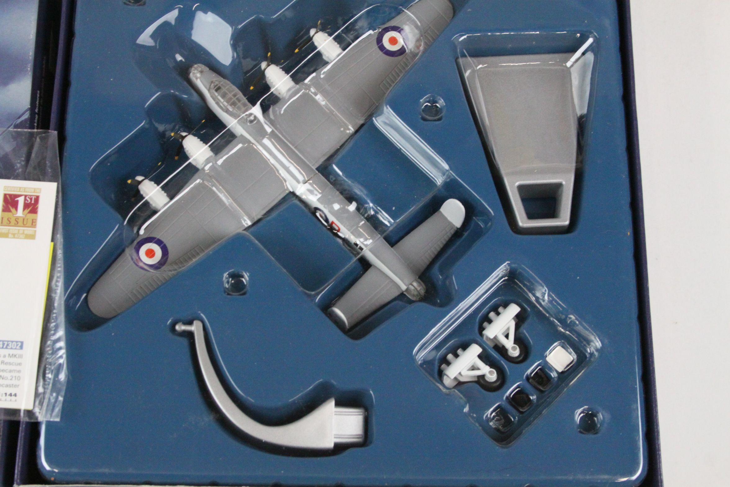 Five boxed Corgi The Aviation Archive Military 1:144 diecast models to include 1st issue 47106 - Image 14 of 30