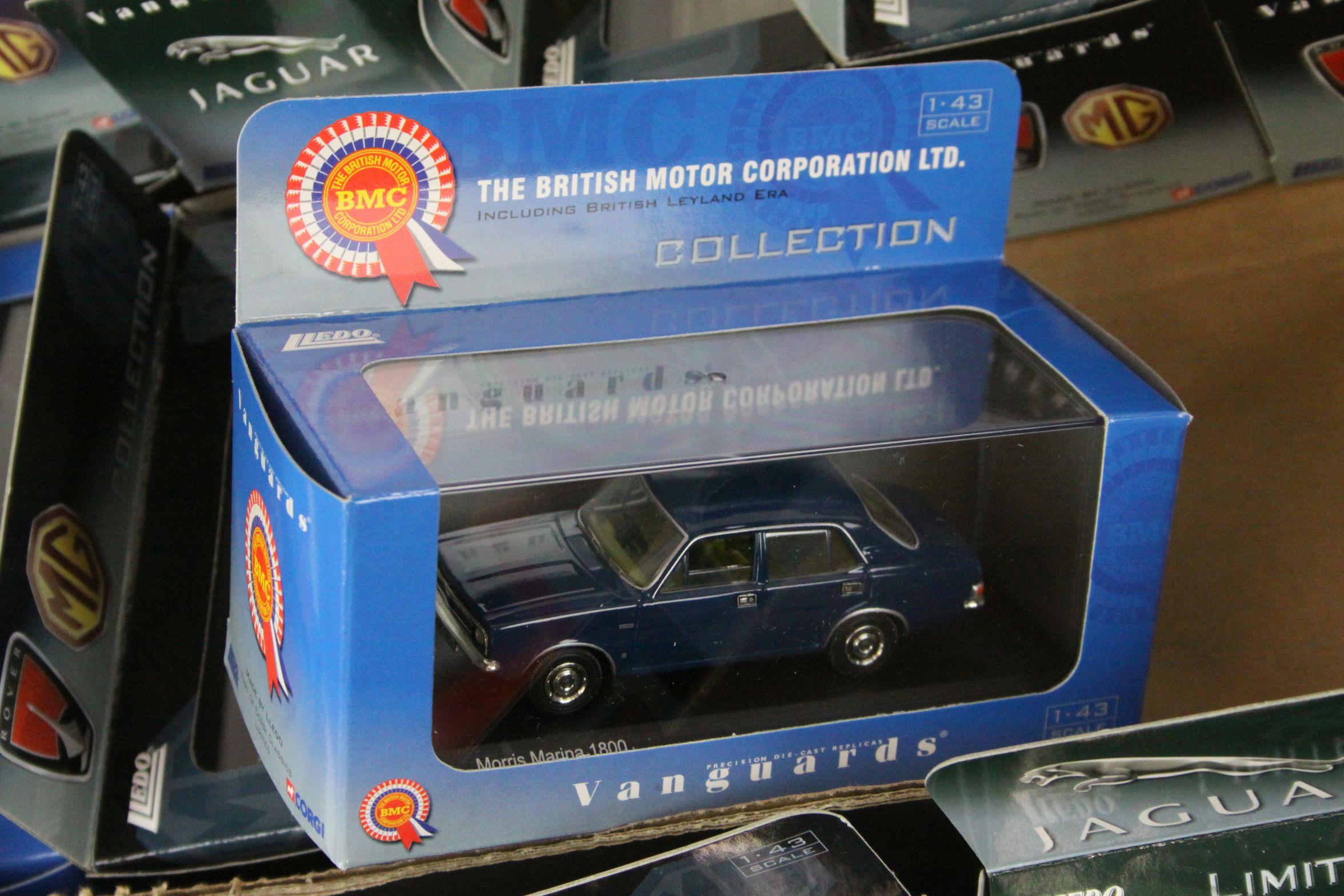 19 boxed 1:43 Lledo Vanguards ltd edn diecast collection models to include Vauxhall, Jaguar, Rover - Image 4 of 7