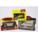 Three boxed Corgi diecast models to include Celebrating the Golden Age of Steam Vintage Glory 1:50