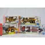 Four boxed Joal construction diecast model vehicles to include Michigan L320, Compact 279, Compact